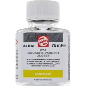 Vernis gouache brillant