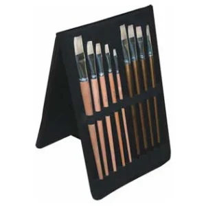 Trousse chevalet pour pinceaux