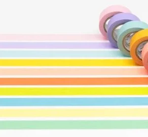 Masking Tape uni 15mm x 7m- 33 couleurs