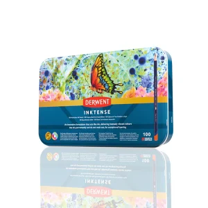 Boîte de 100 crayons aquarellables Inktense