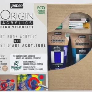 Acrylique Origin Kit carnet d'art
