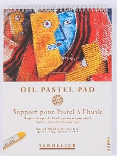 Album spiralé pastel à l'huile 24 x 32 cm - 12 feuilles - Sennelier