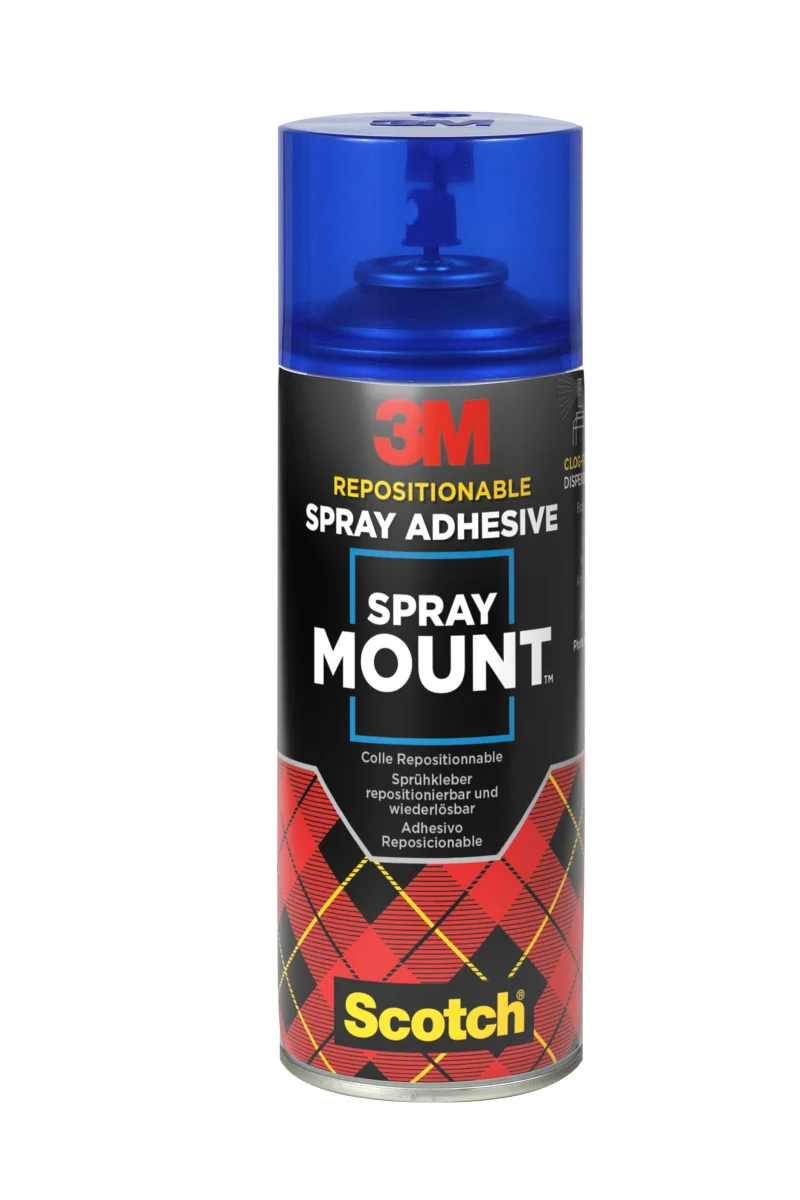 3M™ Scotch® SprayMount™, Adhésif aérosol, 400 ml, 1 aérosol/paquet – Image 2